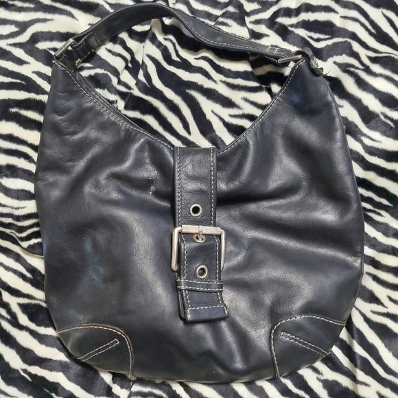 Vintage Leather Michael Kors Hobo Bag - Picture 1 of 10